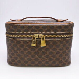 Celine Macadam Vanity Bag Brown